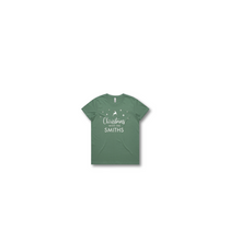 Load image into Gallery viewer, Personalised Kids Christmas T-Shirts Christmas with The Family