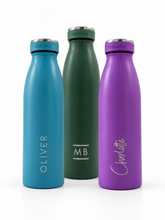 Load image into Gallery viewer, Personalised Sistema® Drink Bottle – Engraved Name (Dishwasher Safe)