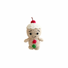 Load image into Gallery viewer, Christmas Gingerbread Crochet Toy