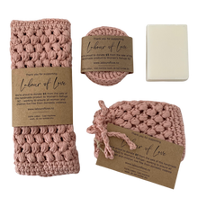 Load image into Gallery viewer, Bath Gift Set Blush With Free Soap