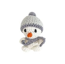 Load image into Gallery viewer, Christmas Snowman Crochet Toy