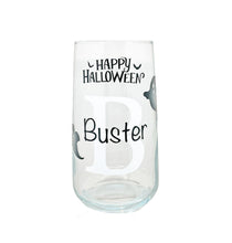 Load image into Gallery viewer, Personalised Halloween Glass with Ghosts