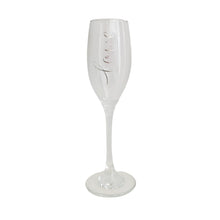 Load image into Gallery viewer, Love Champagne Glass Gold, Silver or Rose Gold
