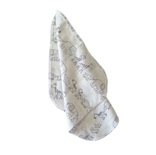Load image into Gallery viewer, Muslin Baby Wash Cloth Safari