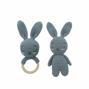Parker Rabbit Rattle Grey