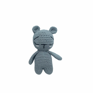 Evie Bear Toy Grey