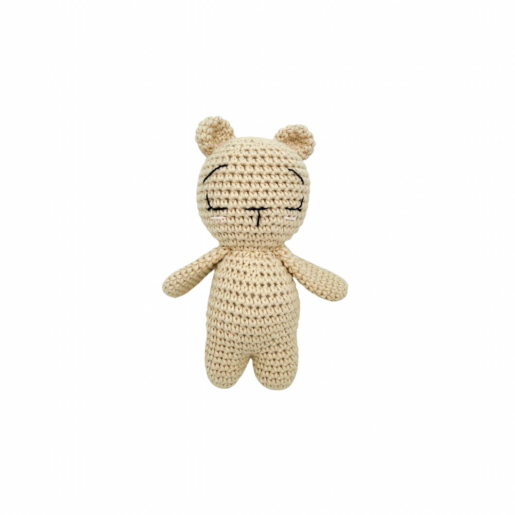 Evie Bear Toy Natural