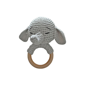 Arlo Elephant Rattle Grey