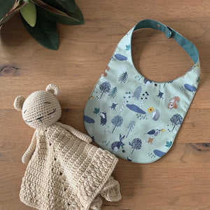 Evie Bear Crochet Lovie Natural