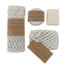 Load image into Gallery viewer, Bath Gift Set White With Free Soap
