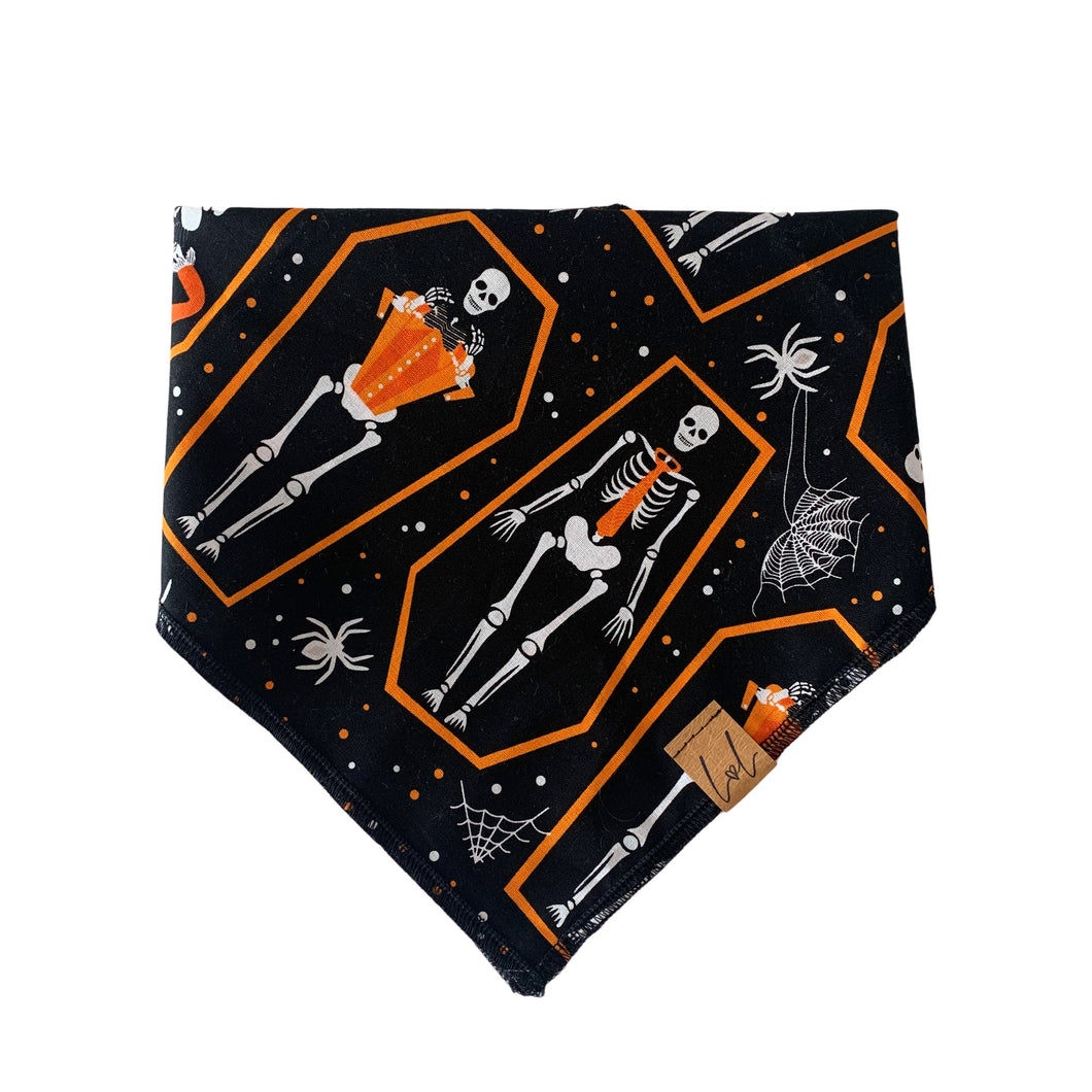 Halloween Dog Bandana Skeletor