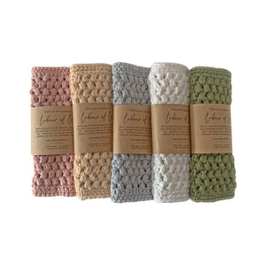Cotton Face Cloth Olive