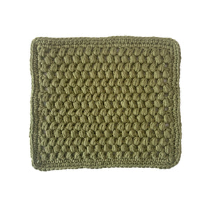 Cotton Face Cloth Olive