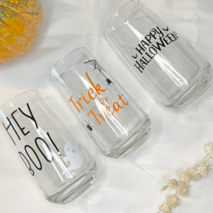 Hey Boo! Glass