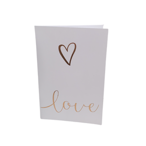 Love Card Rose Gold