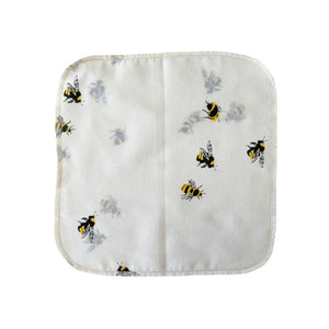 Muslin Baby Wash Cloth Buzzy Bee