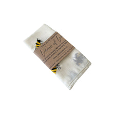 Load image into Gallery viewer, Muslin Baby Wash Cloth Buzzy Bee
