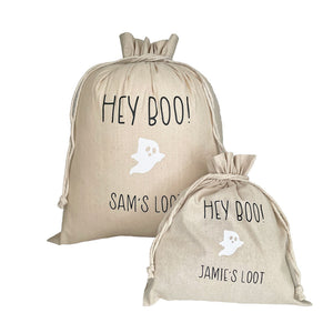 Halloween Treat Bag Hey Boo - Personalised