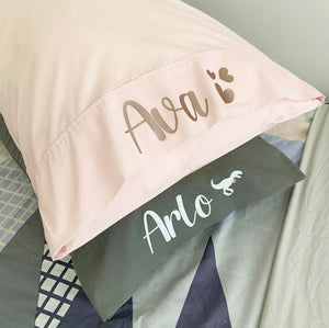 Personalised Kids Pillow Cases