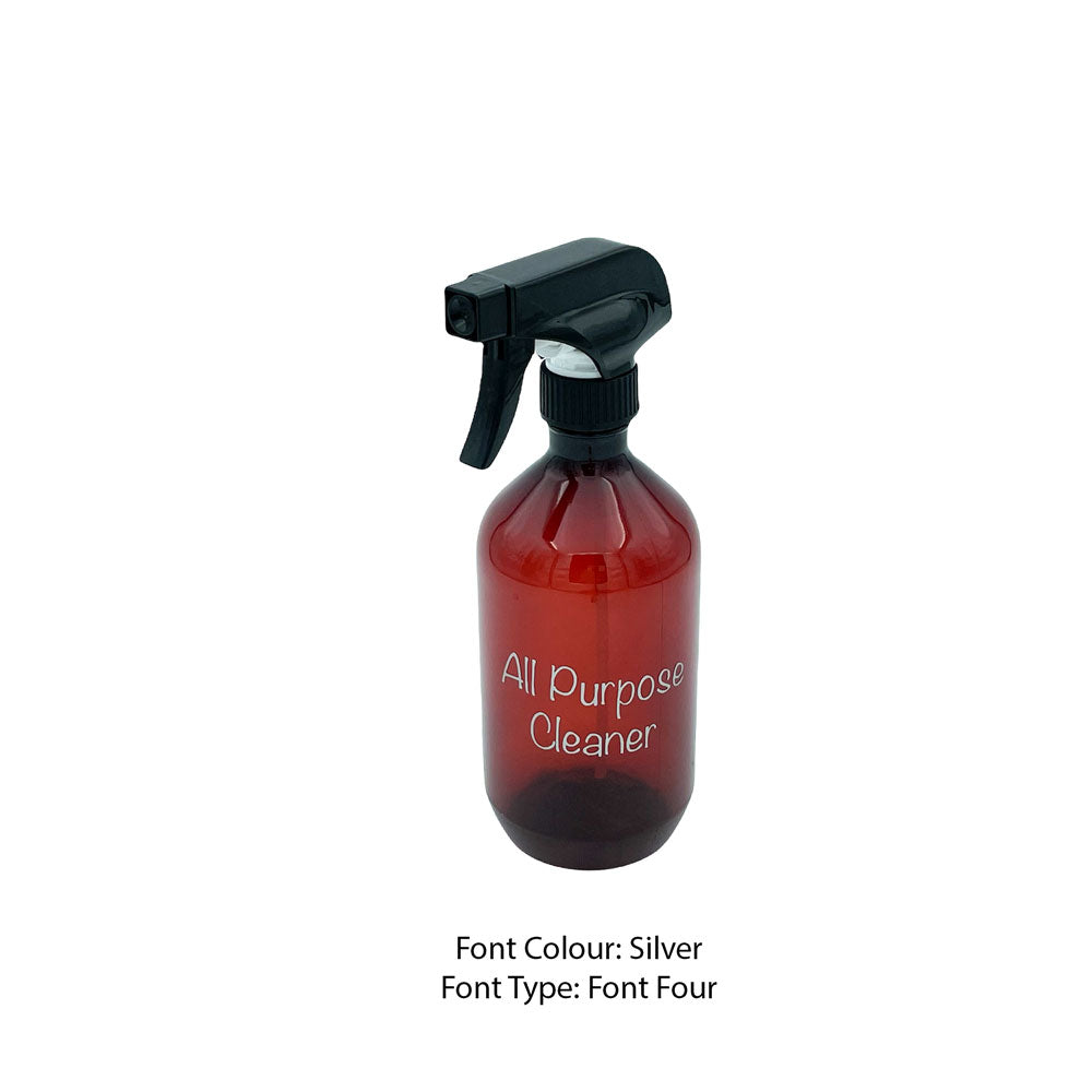 Re-Fillable Cleaning Spray Bottle 500ml Plastic
