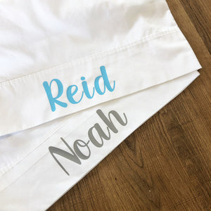 Personalised Kids Pillow Cases